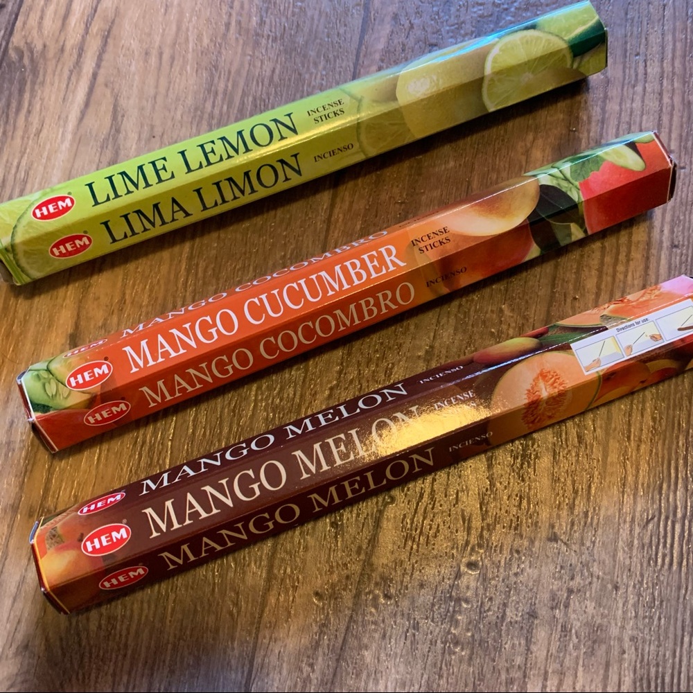 ☀️3 for $24☀️ HEM Incense Sticks- 3 pack